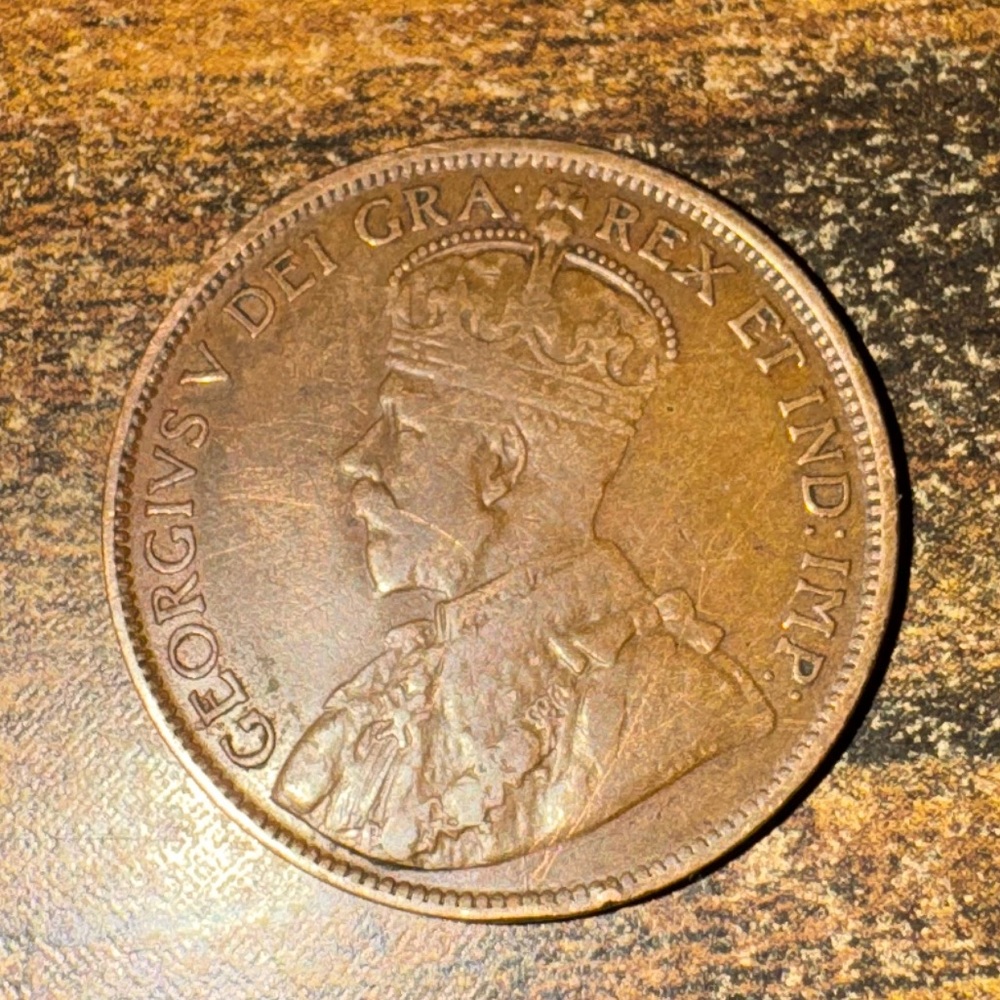 One Cent Canada 1914 Mint Condition